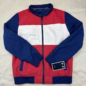 Club Room Men's Regular-Fit Color Block Bomber Jacket